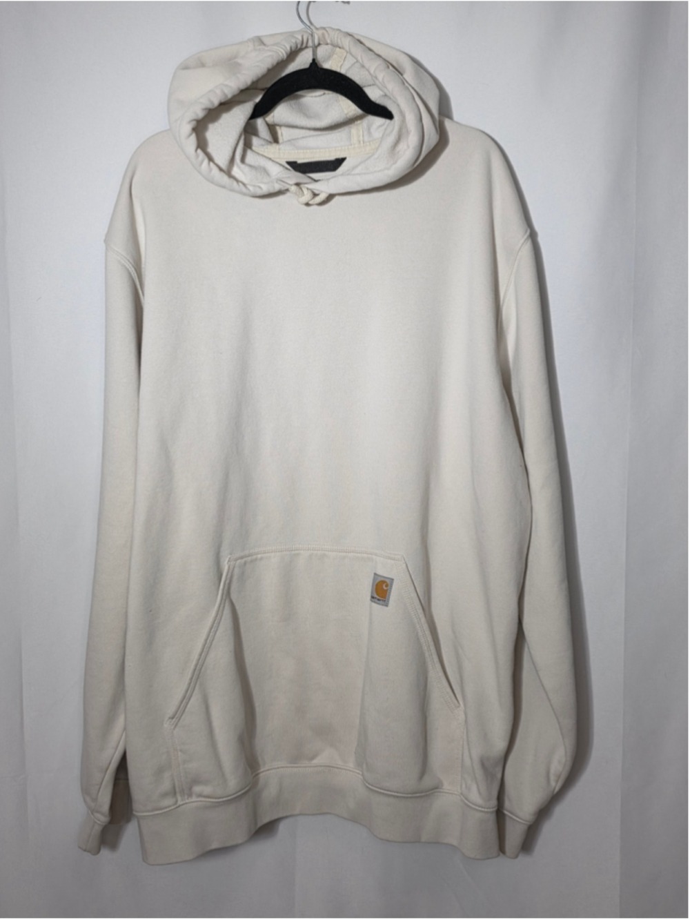 Carhartt Hoodie Beige XLT Loose Fit